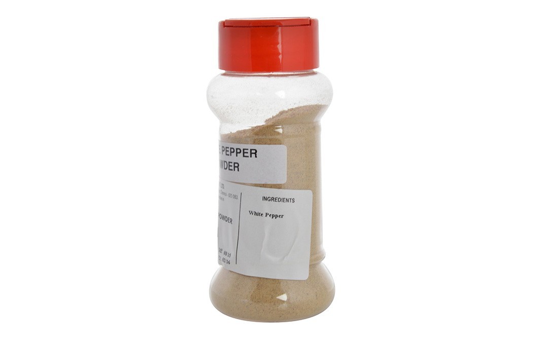Brown Tree White Pepper Powder    Plastic Bottle  50 grams